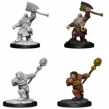 Dwarf Fighter & Dwarf Cleric