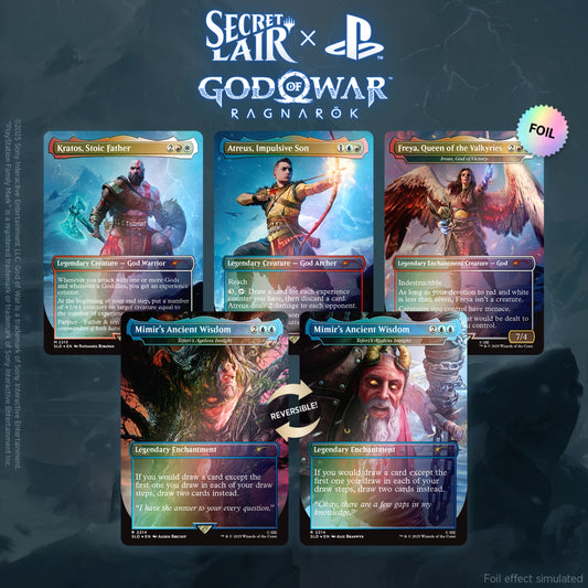 Secret Lair: God of War: Norse (Rainbow Foil)