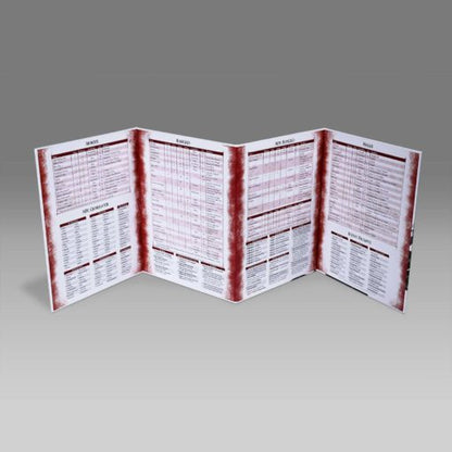 Sins RPG - GM Screen