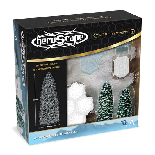 Heroscape - The Snow Fields of Valhalla Terrain Expansion