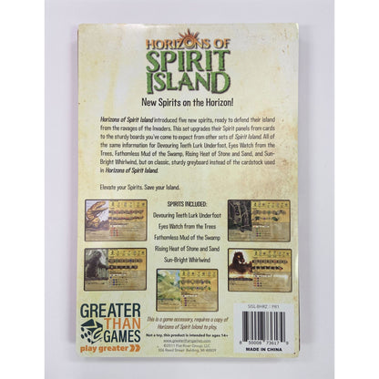 Horizons of Spirit Island - Premium Punchboards
