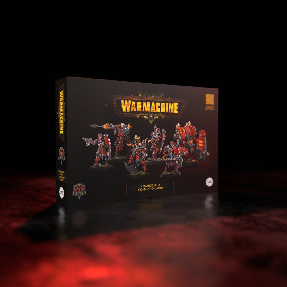 Warmachine: Khador SKS-6 Command Cadre (HIPS)