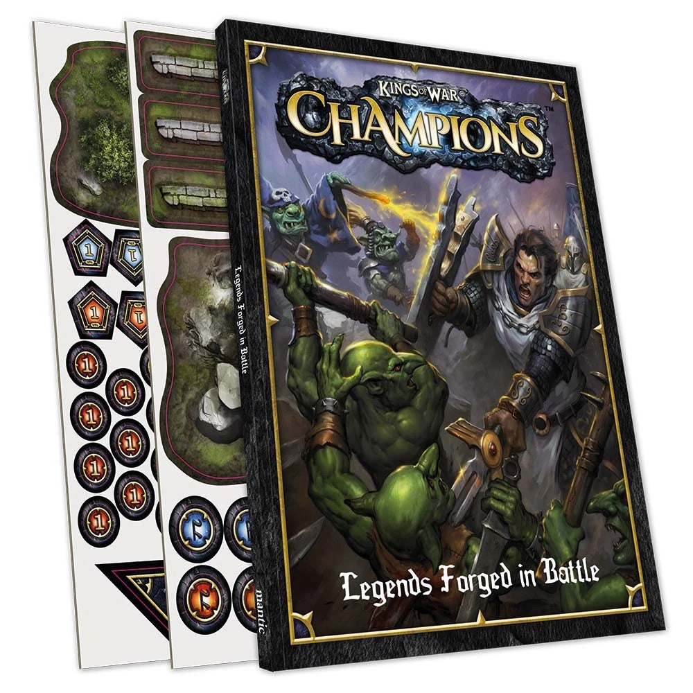 Kings of War Champions - Rulebook & Tokens