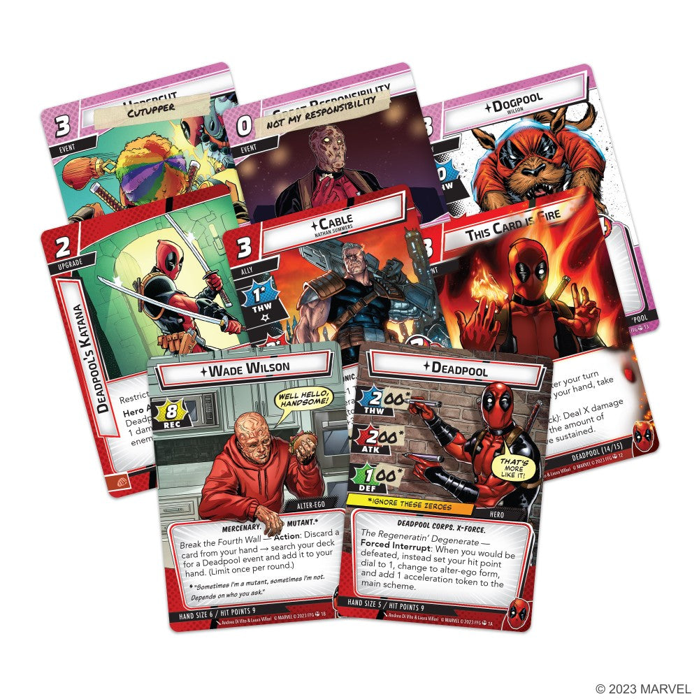 Marvel Champions: The Card Game – Deadpool Expanded Hero Pack