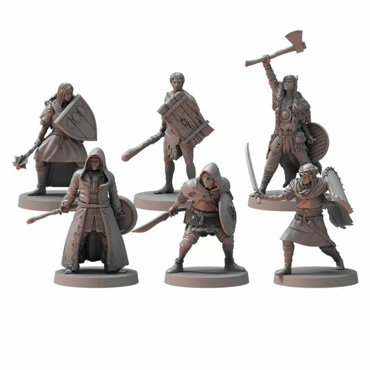 Dark Souls RPG Miniatures: Unkindled Heroes Pack 2