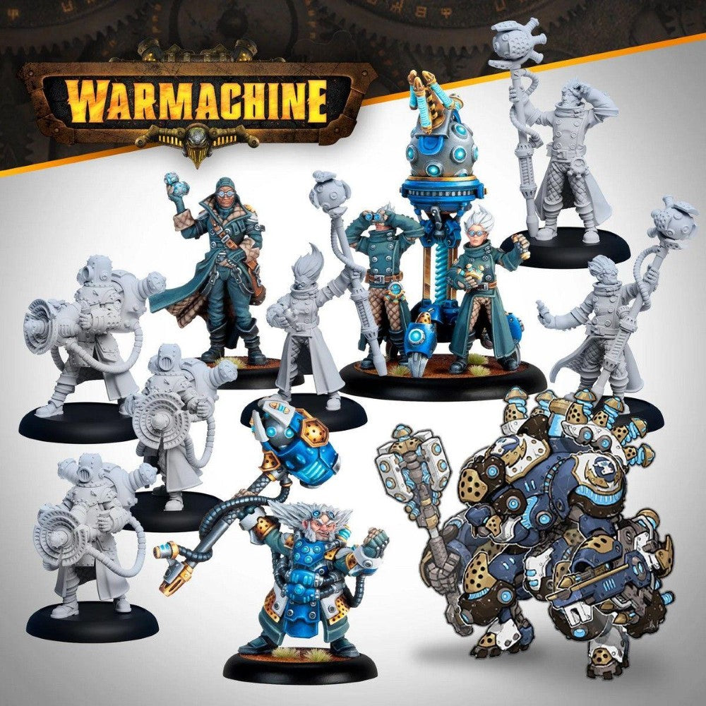 Warmachine: Cygnar Storm Forge Command Starter