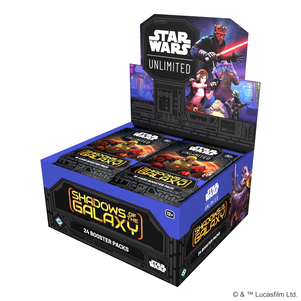 Star Wars Unlimited - Shadows of the Galaxy Booster Display