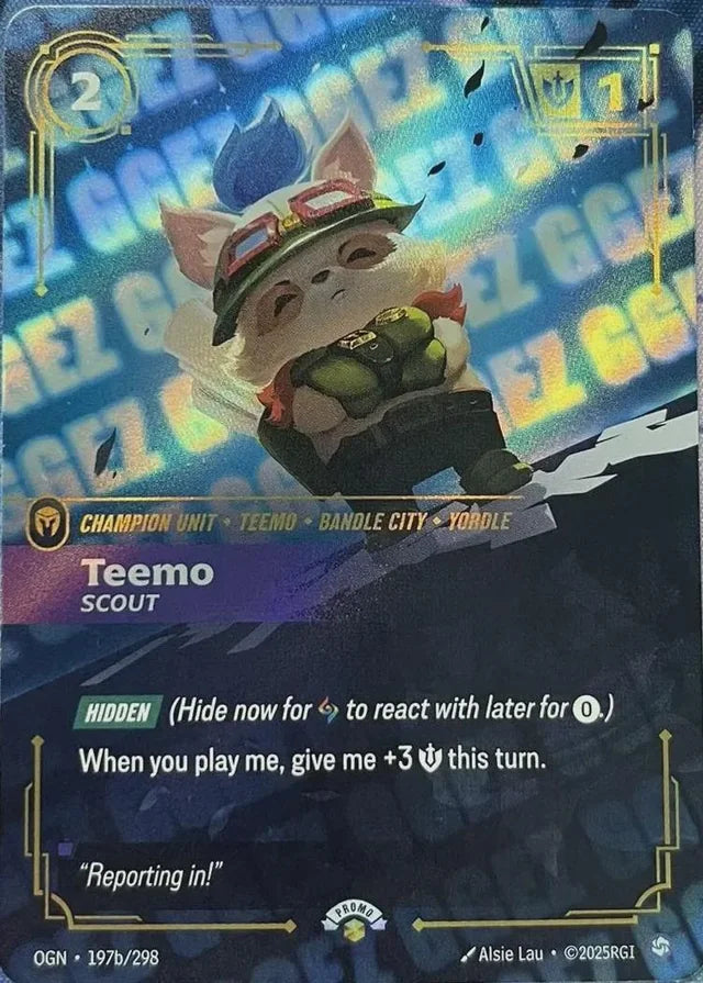 Teemo - Scout (GG EZ) [OPP - 197b/298]