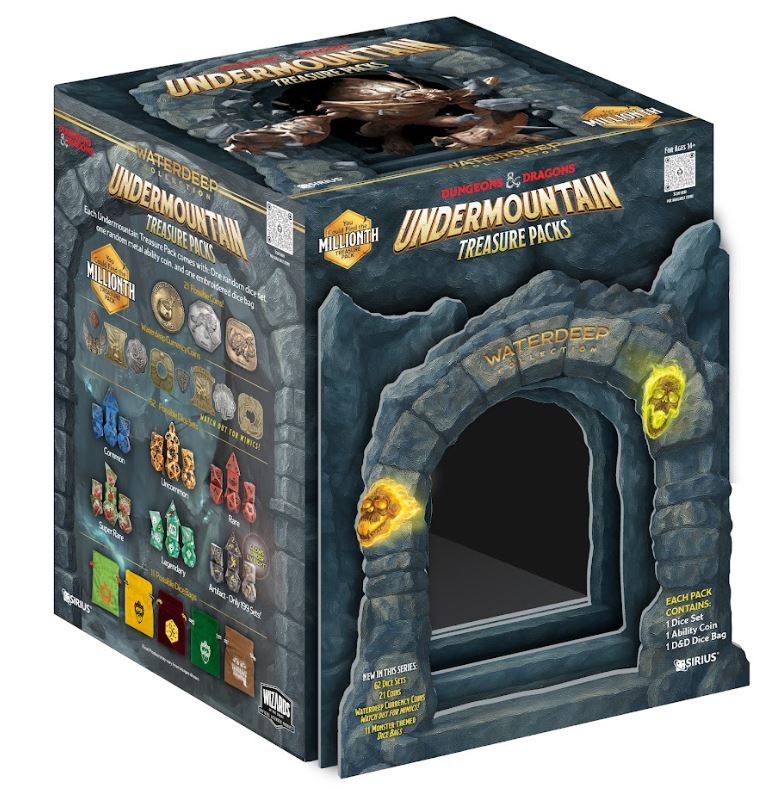 Sirius Dice - D&D Undermountain Treasure Packs