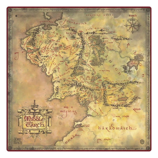 Ultimate Guard Oversized Play-Mat The Lord of the Rings: Places of Middle-Earth