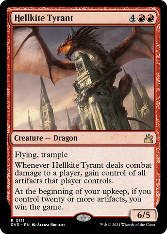 Hellkite Tyrant [Ravnica Remastered]