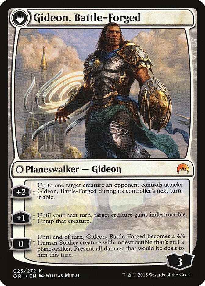 Kytheon, Hero of Akros // Gideon, Battle-Forged [Magic Origins]