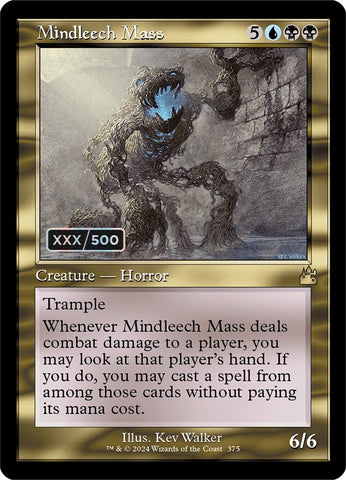 Mindleech Mass (Retro) (Serialized) [Ravnica Remastered]