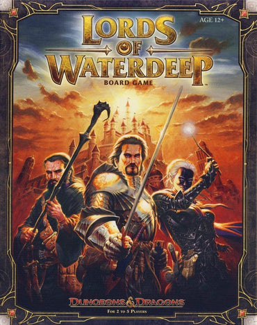 D&D Dungeons & Dragons Lords of Waterdeep Board Game