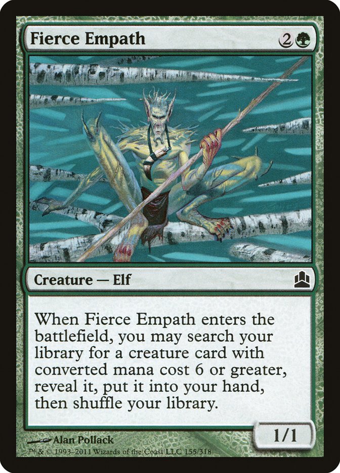 Fierce Empath [Commander 2011]