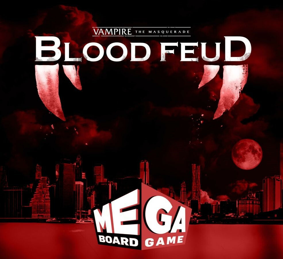 Vampire the Masquerade Blood Feud the Mega Board Game