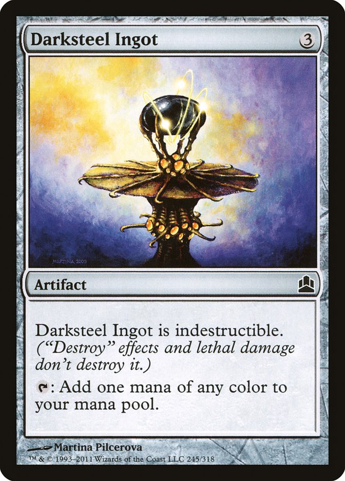 Darksteel Ingot [Commander 2011]