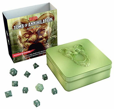 D&D Dungeons & Dragons Tomb of Annihilation Dice Set