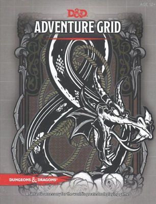 D&D Dungeons & Dragons Adventure Grid