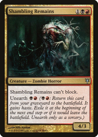 Shambling Remains [Duel Decks: Sorin vs. Tibalt]