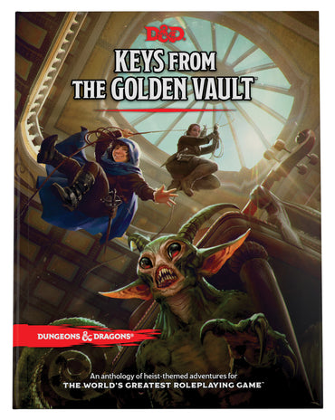 D&D Dungeons & Dragons Keys From the Golden Vault Hardcover