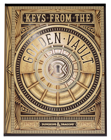 D&D Dungeons & Dragons Keys From the Golden Vault Hardcover Alternative Cover