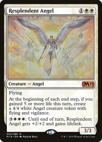 Resplendent Angel [Core Set 2019]