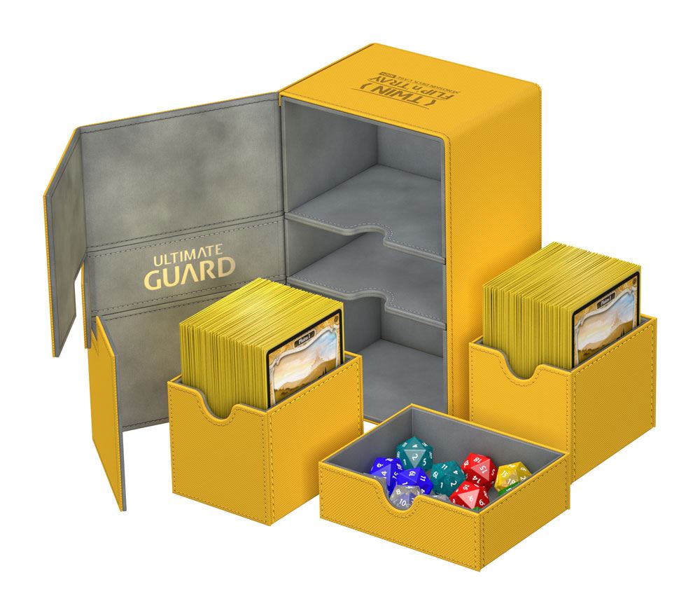 Ultimate Guard Twin Flip'n'Tray Xenoskin™ Deck case 160+